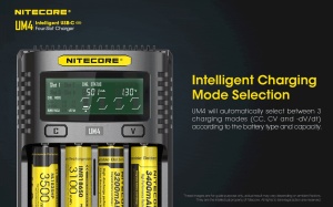 Nitecore UM4 - Incarcator USB Inteligent 4 Sloturi - Img 8
