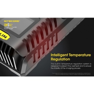 Nitecore UMS4 - Incarcator USB-C 4 Sloturi cu LCD - Img 10