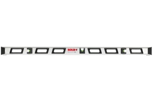 Nivela cu bule, de precizie, 3 bule, 180 cm, 0,3 mm/m SOLA HPL 3 180 - imagine 2
