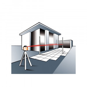 Nivela laser rotativ orizontal – pana la 600 m diametru cu receptor FR 45, Stabila - Img 3