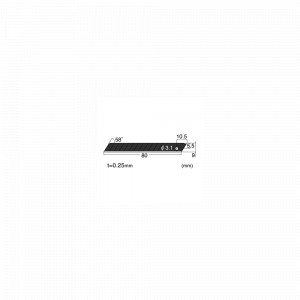 NT Cutter BA-52P Set 50 Lame Negre Subtiri 9mm - Img 3