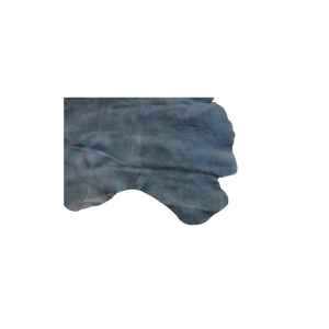 O48 Piele tabacita cu crom, gri/albastru cu grosimea 1.3-1.5 mm
