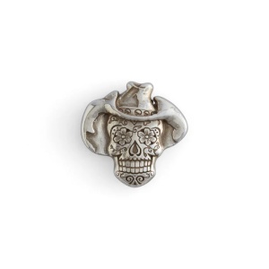 Ornament Sugar Skull Tandy Leather SUA - Img 3