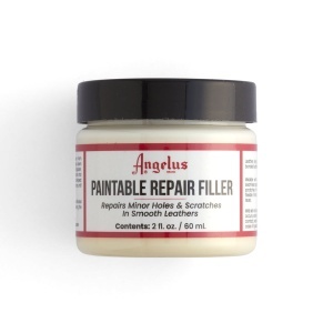 Pasta de reparatie vopsibila Angelus Paintable Repair Filler pentru gauri si zgarieturi in piele (60 ml)