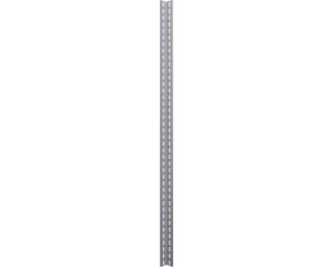 Picior metalic vopsit gri pentru rafturi modulare Schulte Vario, 35 x 35 mm