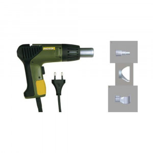 Pistol cu aer cald MH550, 500 W, 2 trepte temperatura si debit, 180 l/min, 350-550 °C, + accesorii - Img 2