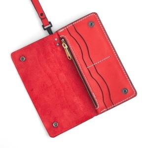 Sablon acrilic portofel Roper cu capsa (Roper Snap Wallet) - Tandy Leather 58001-00 - imagine 3