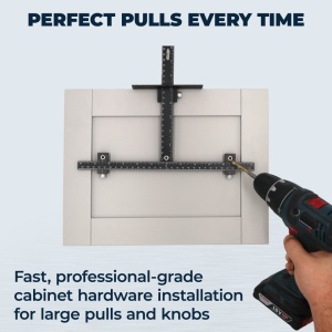 Șablon Kreg PRO din aluminiu pentru mânere până la 310 mm - KHI-XLPULL - Img 4
