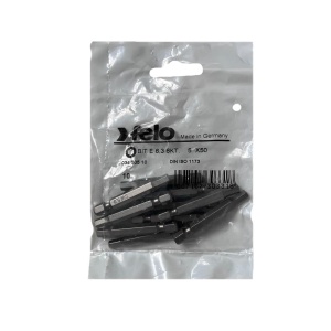 Set 10 biti Felo, seria Industrial profil HEX, E6.3, HX5.0, 50mm - Img 1
