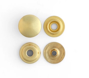 Set 100 bucati capse, diverse finisaje LINE 24 (8mm) Tandy Leather - Img 1