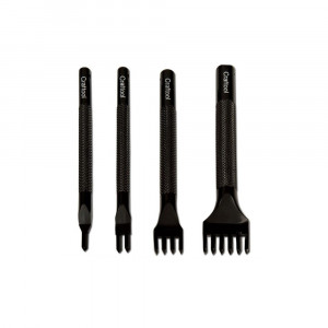 Set 4 dalti perforare pielarie, 2mm Tandy Leather