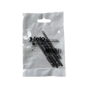 Set 5 biti Felo, seria Industrial profil Drept, E6.3, 4.0x0.8mm, 73mm - Img 1