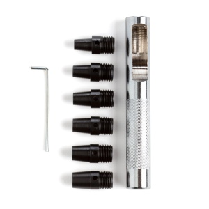 Set 6 preducele Maxi rotunde pentru pielarie 3/16-5/16 inch, Tandy Leather SUA