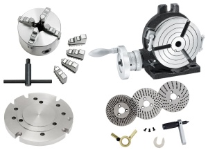 Set cap divizor Ø 150 mm cu universal strung 4 bacuri si placute indexabile, Wabeco - Img 3