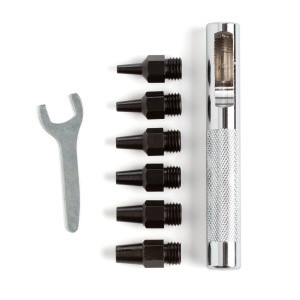Set preducele Mini rotunde pentru pielarie Tandy Leather SUA 2 4.-3 mm