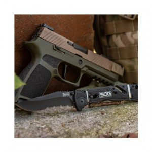 SJ31-CP Briceag SlimJim Clip Point Satin, SOG - Img 3