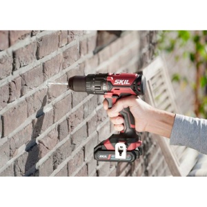 SKIL 3020 HC Masina de gaurit cu percutie 0-420/0-1450 rpm, 2xAccu, incarcator si geanta - Img 2