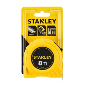 Stanley 0-30-457, ruleta clasica 8m, protectie Tylon, tru-zero, 8m x 25mm, blister - Img 5