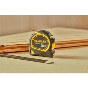Stanley 0-30-697, ruleta Tylon 5m, tru-zero, protectie din cauciuc, anti-alunecare, 5m x 19mm, blister - Img 7