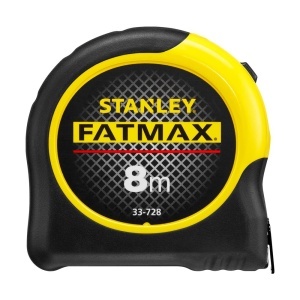 Stanley 0-33-728, ruleta fatmax 8m, Mylar®, BladeArmor, tru-zero, rupere la 3.35m, 8m x 32mm, blister - Img 1