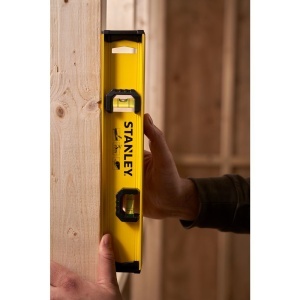 Stanley 0-42-072, Nivela basic I-Beam, 30cm, 2 fiole, precizie de 2mm/m - Img 3