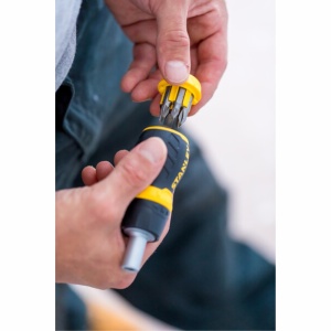 Stanley 0-66-358, surubelnita multibit clichet cu 6 biti - Img 5