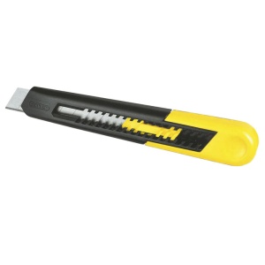 Stanley 1-10-151, Cutter cu lama segmentata si blocare prin glisare, 165mm + o lama segmantata 18mm - Img 1