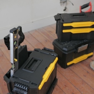 Stanley 1-79-206, Atelier modular rulabil 3 in 1, format din cutii si sertare, roti de 7" - Img 10