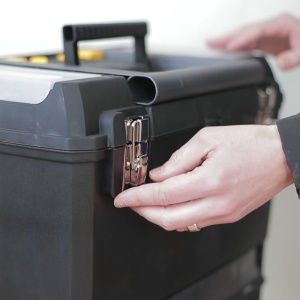 Stanley 1-93-968, Sistem modular pentru scule 2 in 1 Mobile Work, rulabil, maner rabatabil - Img 7