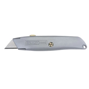 Stanley 2-10-099, Cutter metalic 99E cu lama retractabila, 160mm + 3 lame trapezoidale 62mm - Img 9