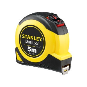 Stanley STHT36803-0, ruleta tylon cu dubla blocare 5m, acoperire Tylon, maner ergonomic, 5m x 19mm, blister - Img 2