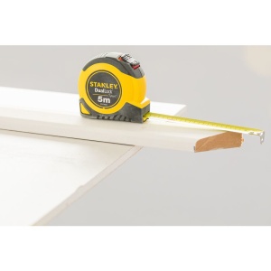Stanley STHT36803-0, ruleta tylon cu dubla blocare 5m, acoperire Tylon, maner ergonomic, 5m x 19mm, blister - Img 9