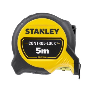 Stanley STHT37231-0, Ruleta 5m CONTROL-LOCK™, BladeArmor®, protectie din cauciuc, frana de deget, magnet detasabil, rupere la 3.5m, tru-zero, 5m x 25mm - Img 1