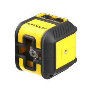 Stanley STHT77498-1, nivela laser cubix cu linie in cruce, lumina rosie, auto-nivelare, prindere cu clema, QuickLink, raza actiune 12m, include 2 baterii AA, clema si husa - Img 2