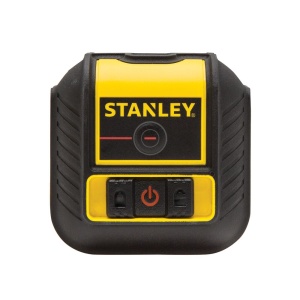 Stanley STHT77502-1, nivela laser cross 90, cu linie in cruce + un fascicul 90 grade, lumina rosie, auto-nivelare, prindere cu clema, QuickLink, raza actiune 12m, include 2 baterii AA, clema si husa - Img 1