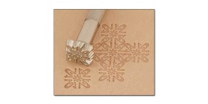 Stanta de embosare piele Craftool K140 (floral motiv) - Tandy Leather 66140-00 - Img 2