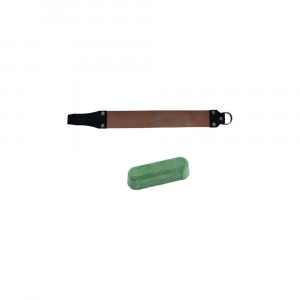 STRS-2.1 Strop special din piele de dimensiuni mari cu pasta de ascutire Chrox/Dialux Verde - Img 1