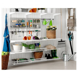 Suport simplu raft pe sina Dolle Single Slot 250mm, pentru rafturi modulare - Img 6