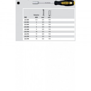 Surubelnite cu cap tubular SW Proxxon - Img 2
