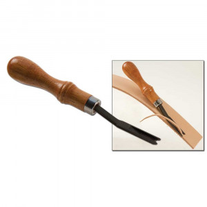Tesitor si razuitor tip francez manual pentru piele naturala ECO - Img 1