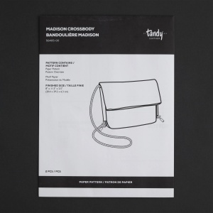 Tipar hartie geanta crossbody Madison (Madison Crossbody) - Tandy Leather 56405-00 - imagine 4