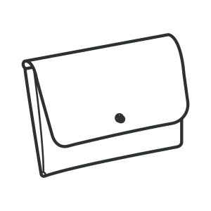 Tipar hartie portofel mic Salem (Salem Small Wallet) - Tandy Leather 56414-00