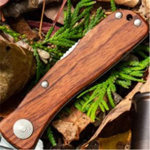 TWI17-CP Briceag Twitch II Drop Point, Satin, Maner din lemn, SOG - Img 12