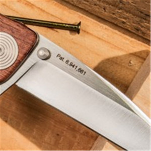 TWI24-CP Briceag Twitch XL Drop Point, Satin, Maner lemn, SOG - Img 12