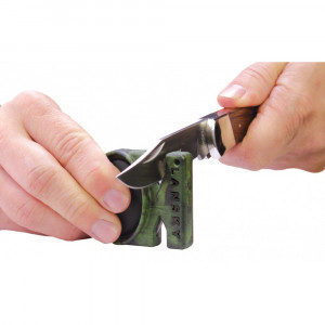 Unealta de ascutit cutite, de buzunar Quick Fix Sharpener Camo, Lanski - Img 3