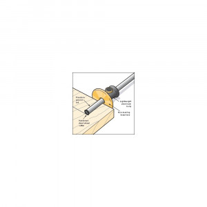 Veritas Micro-Adjust Wheel Marking Gauge 05N36.31 – Compas de marcare cu reglaj fin - Img 4