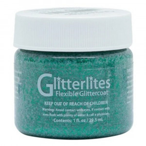 Vopsea acrilica Angelus sclipitoare (Glitter) pentru piele, 29.5 ml - Img 4
