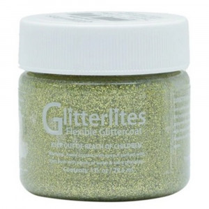 Vopsea acrilica Angelus sclipitoare (Glitter) pentru piele, 29.5 ml - Img 8