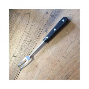 1110SERVDECBBQ Set cutit si furculita curbata- speciale pentru gratar, lungime 23cm, Sabatier Authentique - Img 3