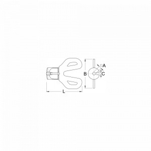 1630/2P Chei de spite bicicleta 3.3 mm, Unior - Img 2